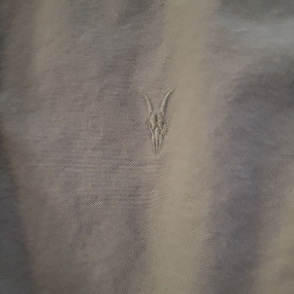 AllSaints Mauve Huntingdon Long Sleeve Button Down Dress Shirt Size XS - Picture 5 of 5